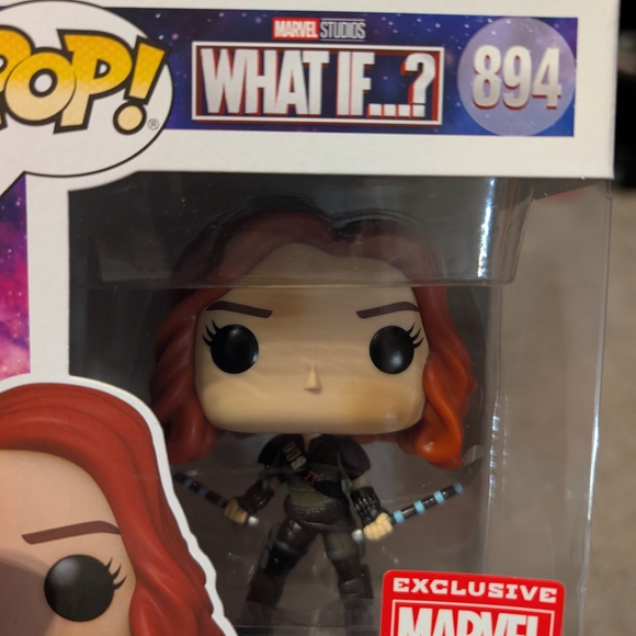 Funko Pop! What If...? Black Widow Figure - Picture 2 of 4